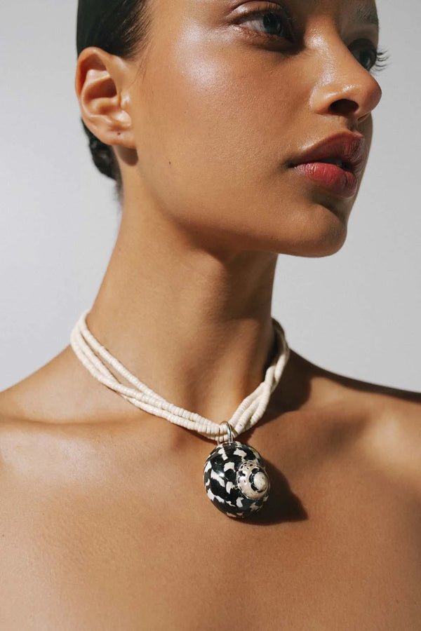 baobab Savage Beaded Necklace