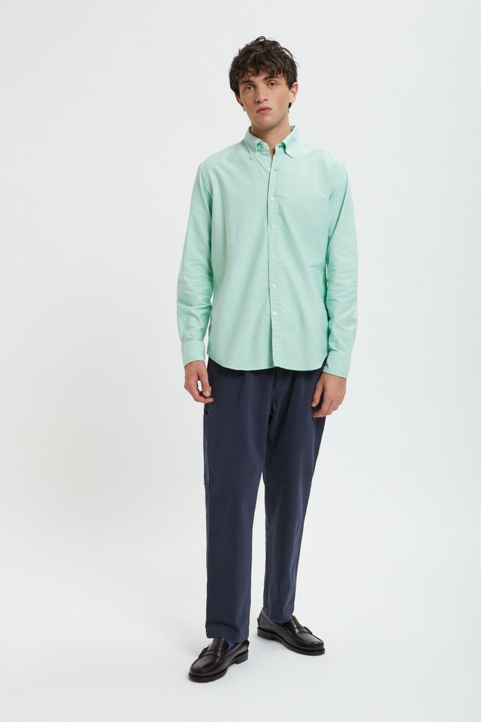 Baracuta American Oxford Shirt Green