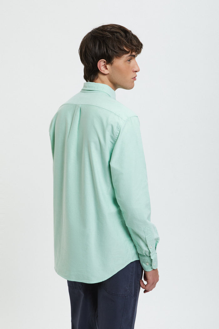 Baracuta American Oxford Shirt Green
