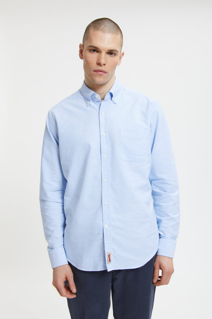 baracuta American Oxford Shirt Light blue