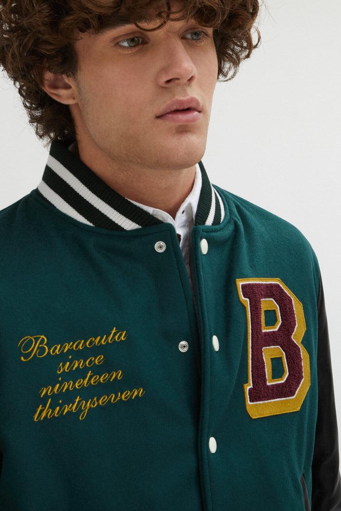 Baracuta Baracuta Varsity Jacket Dark Forest