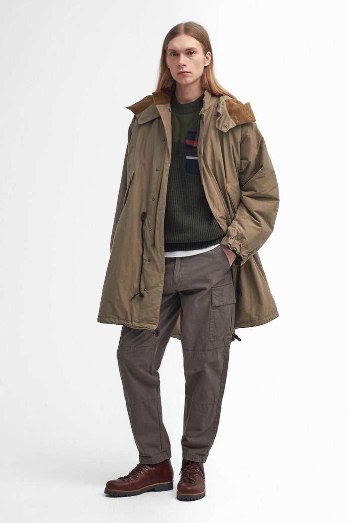 baracuta Barbour x Baracuta Mods Casual Parka Tan
