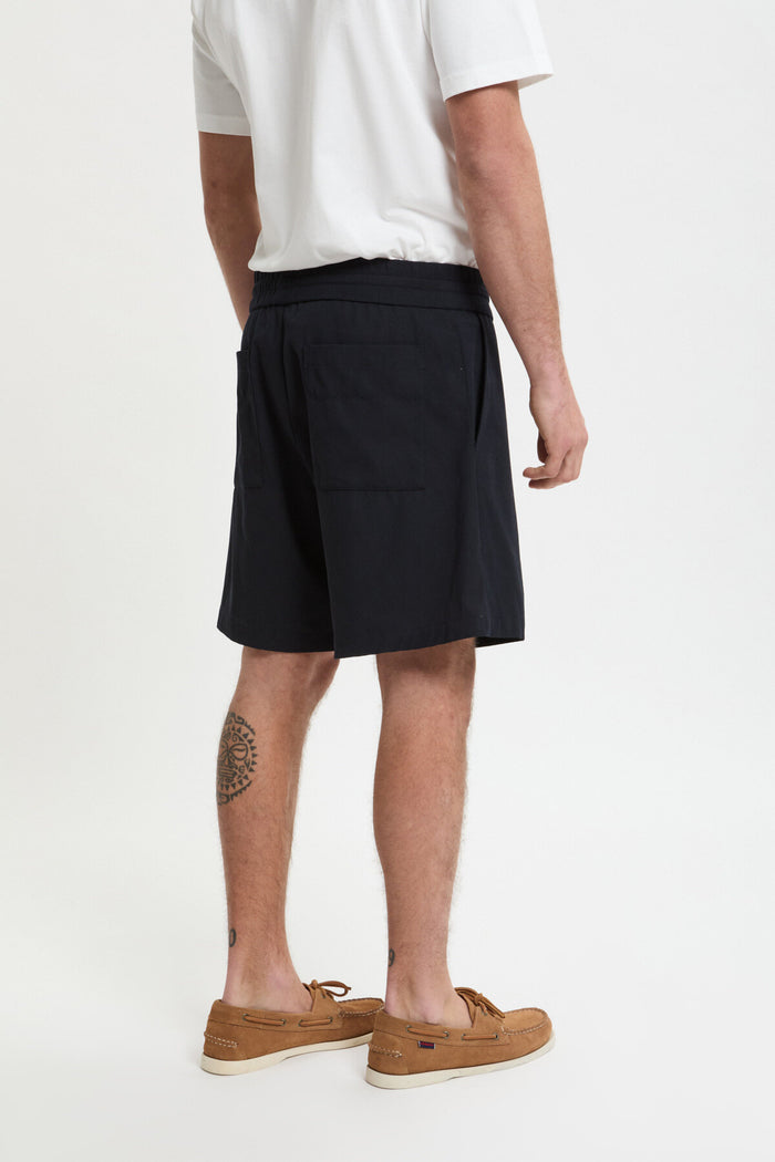 Baracuta Bermuda Trousers Navy