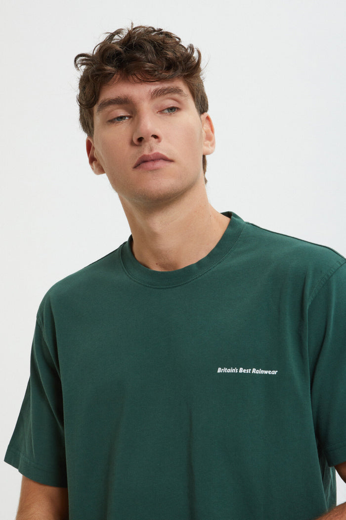 Baracuta Britain Rainwear T-Shirt Racing Green