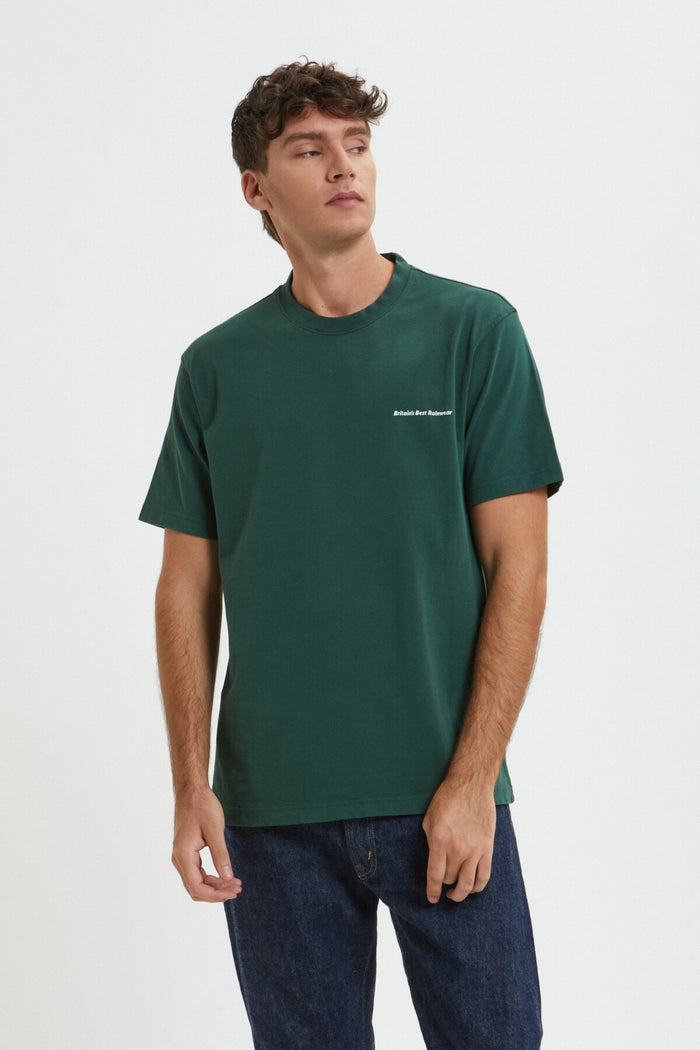 baracuta Britain Rainwear T-Shirt Racing green