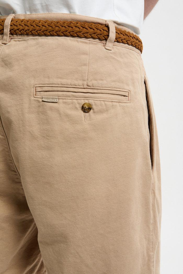 Baracuta Canvas Garment Dyed Shorts British Khaki