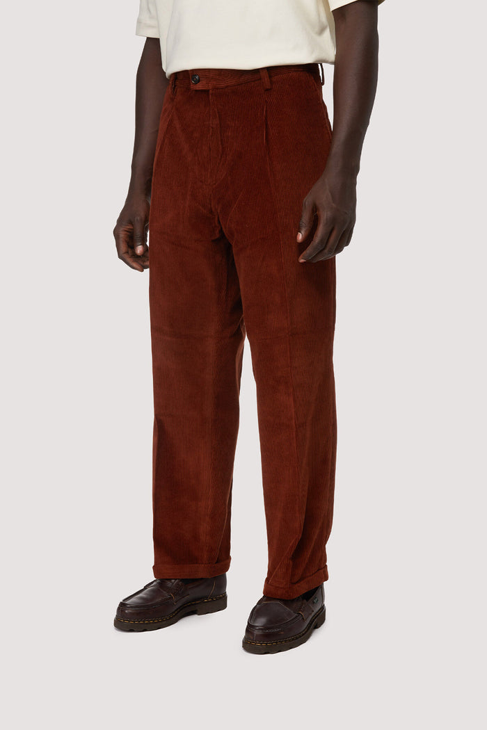 Baracuta Corduroy Trousers Cognac