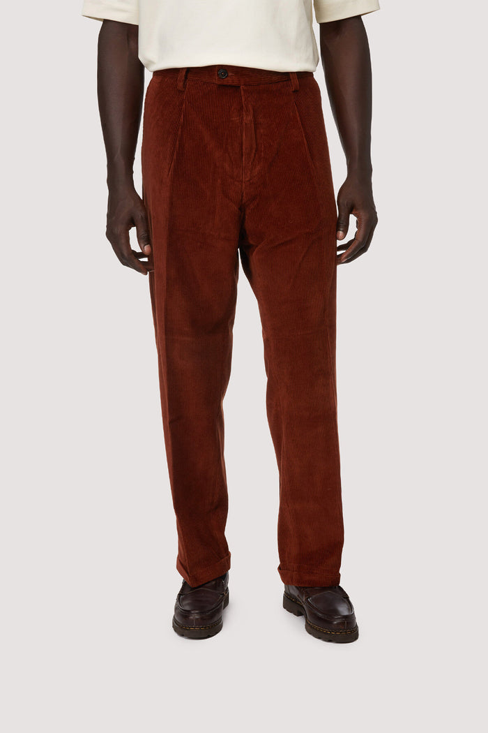 Baracuta Corduroy Trousers Cognac