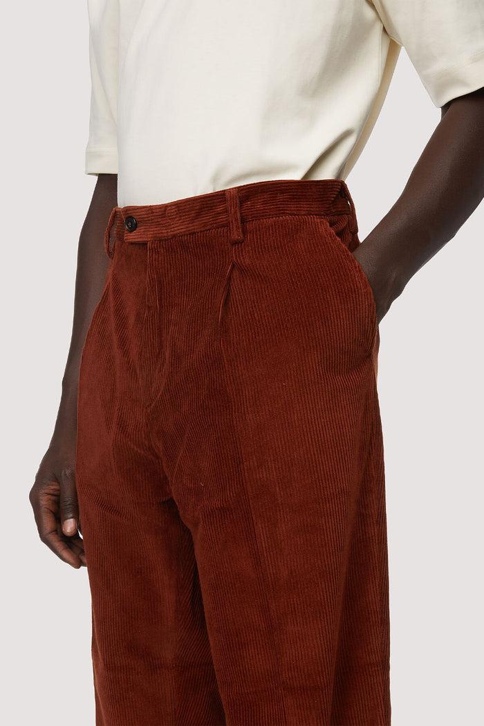 Baracuta Corduroy Trousers Cognac