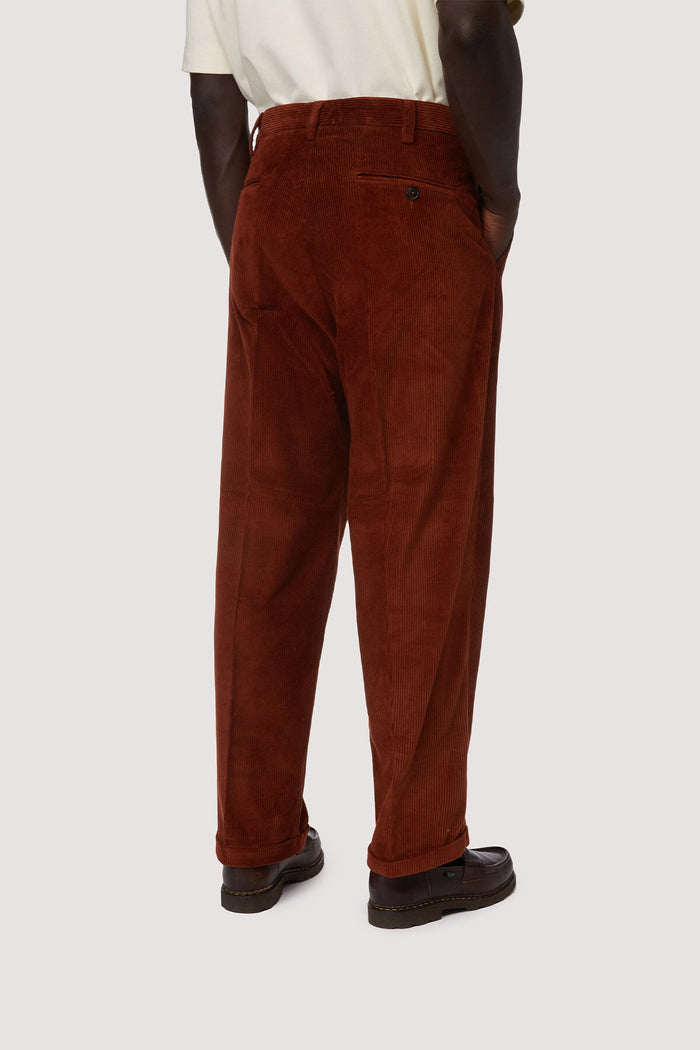 baracuta Corduroy Trousers Cognac