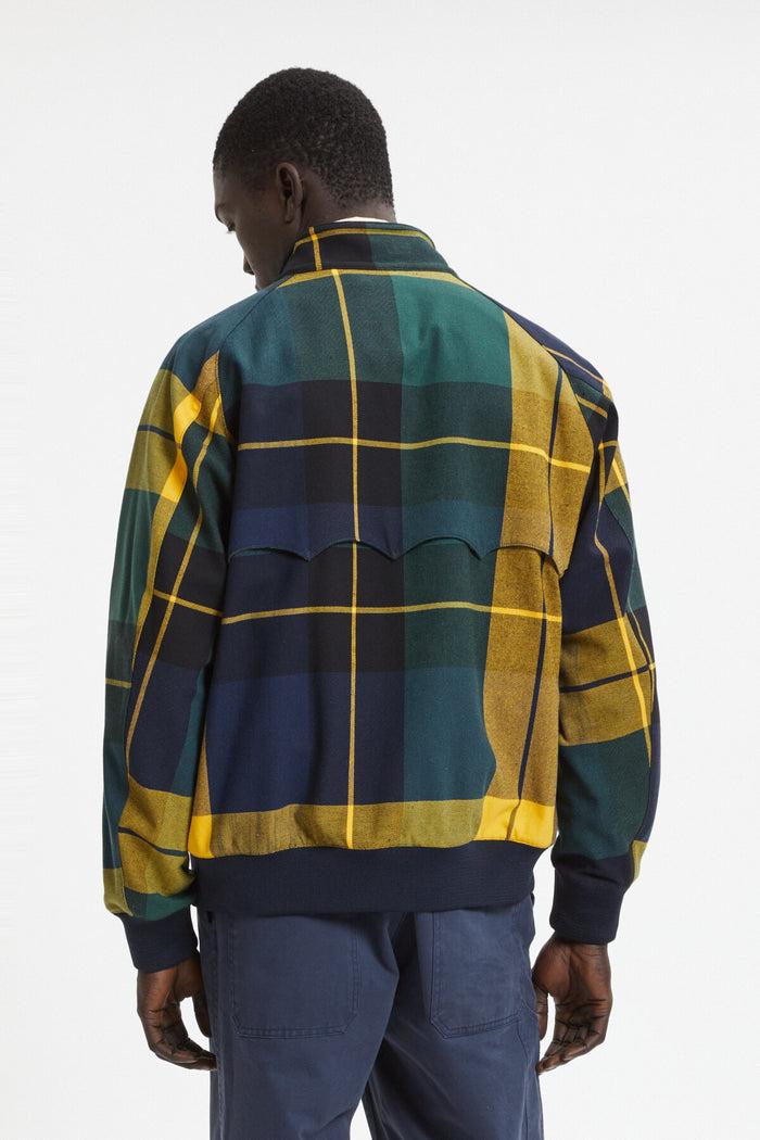 Baracuta Cotton Pattern G9 Yellow Plaid