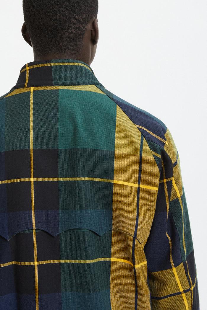 Baracuta Cotton Pattern G9 Yellow Plaid