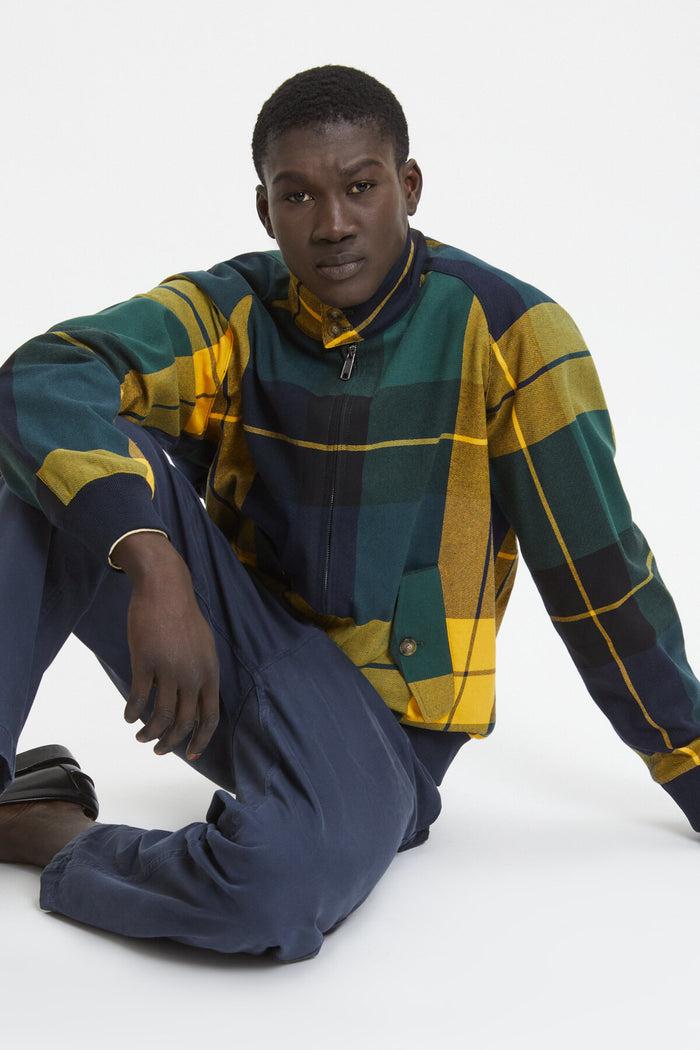 baracuta Cotton Pattern G9 Yellow plaid