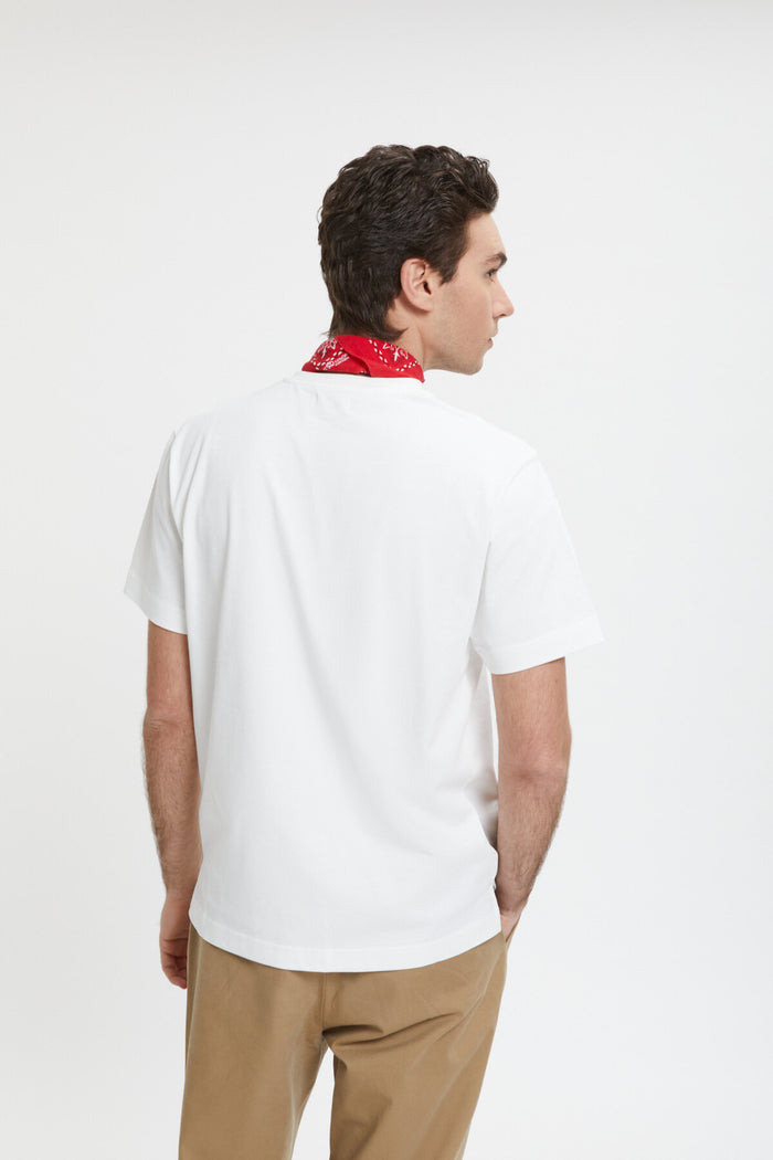 Baracuta Cotton T-Shirt Off White