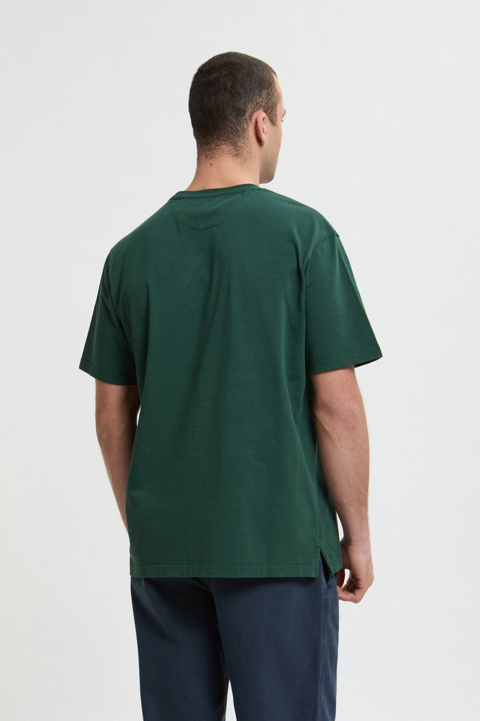 Baracuta Faded Logo T-Shirt Racing Green