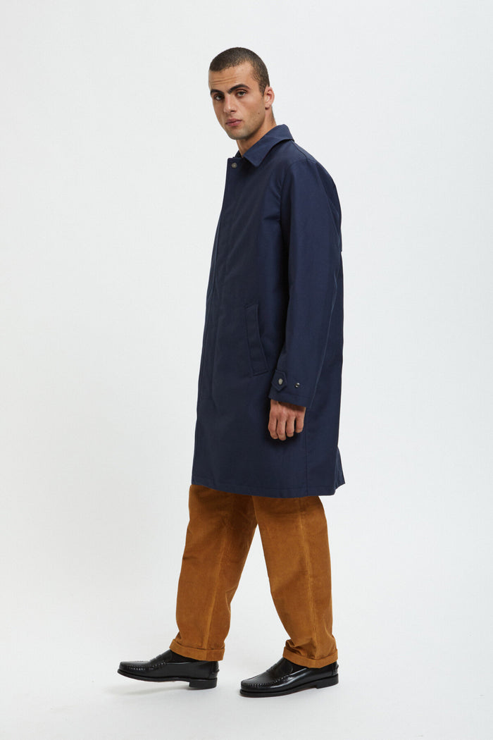 Baracuta Fraser 3L Paul Coat Navy