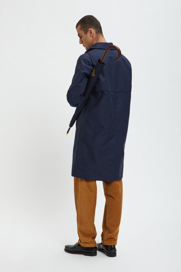 Baracuta Fraser 3L Paul Coat Navy