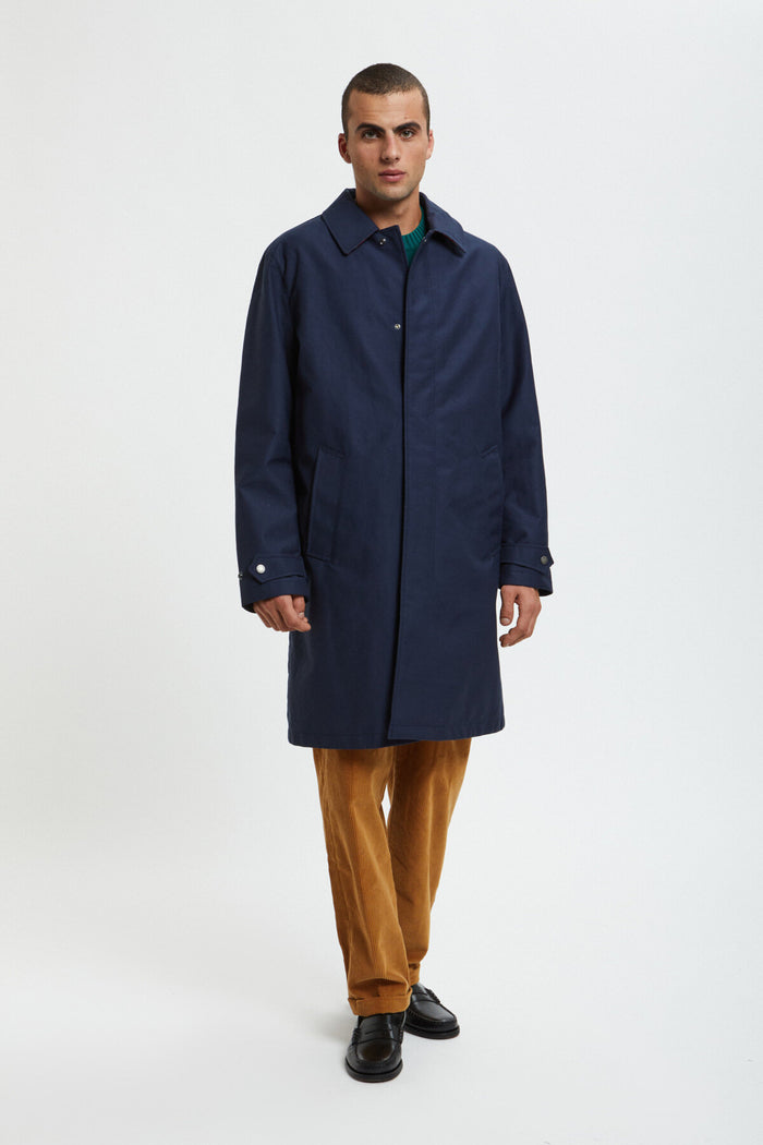 Baracuta Fraser 3L Paul Coat Navy