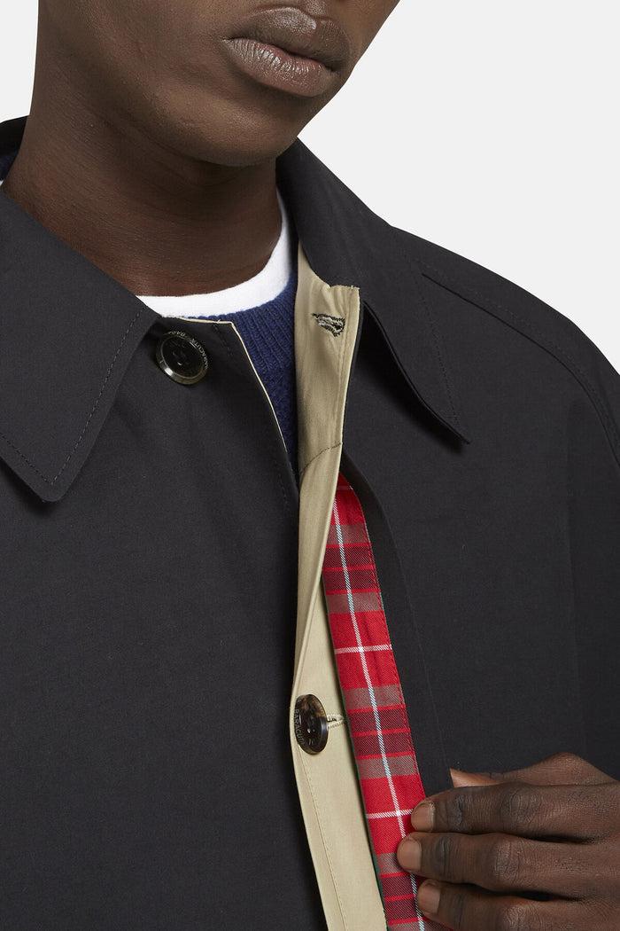 baracuta G12 Double Cloth Black/natural