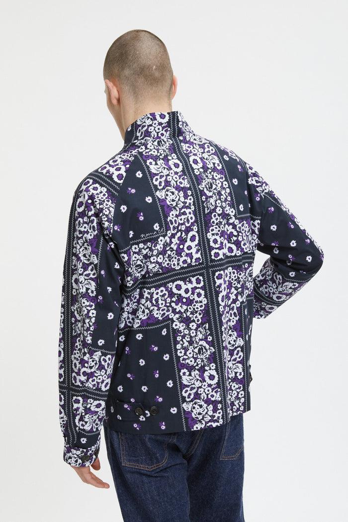Baracuta G4 Bandana X NÒMARYTHM TEXTILE Dark Navy