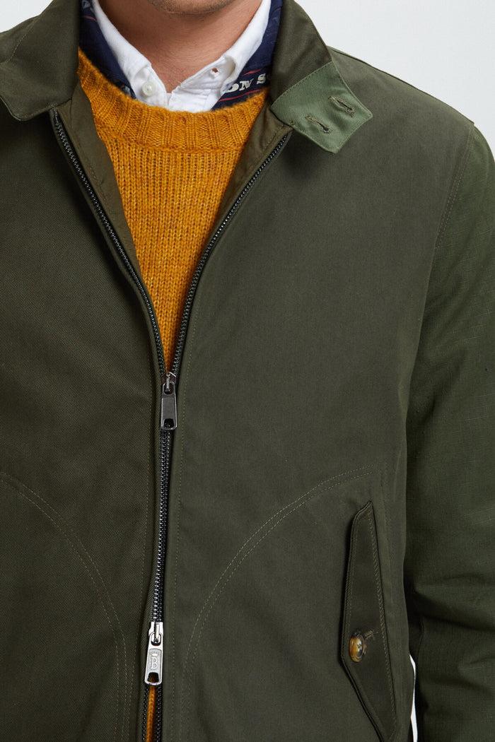 Baracuta G4 Patchwork Military Olive