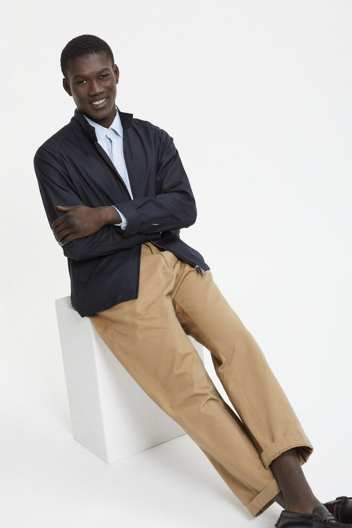 baracuta G4 Tropical Wool Navy