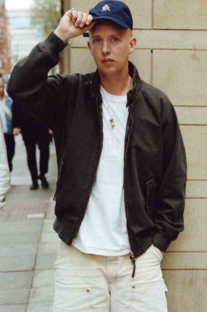 baracuta G9 Canvas Garment Dyed Faded black