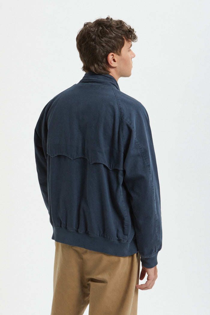 Baracuta G9 Canvas Garment Dyed Sea Storm