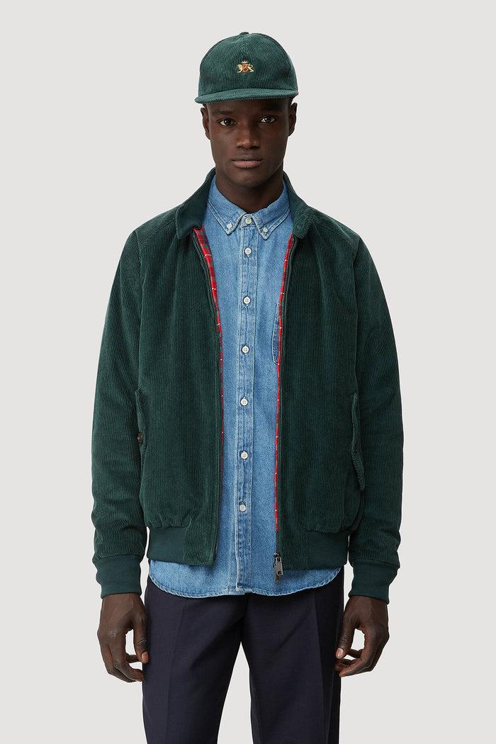 Baracuta G9 Corduroy Dark Forest
