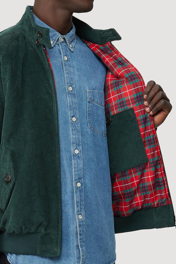 Baracuta G9 Corduroy Dark Forest