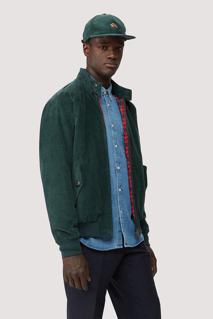 baracuta G9 Corduroy Dark forest