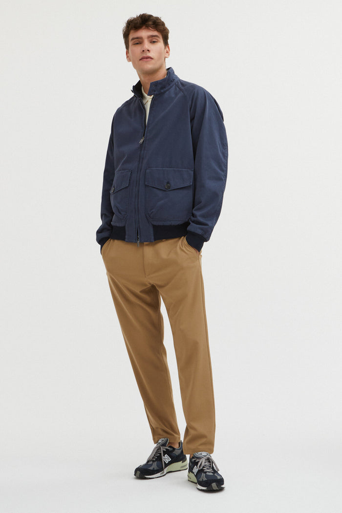Baracuta G9 Gabardine Pocket Navy