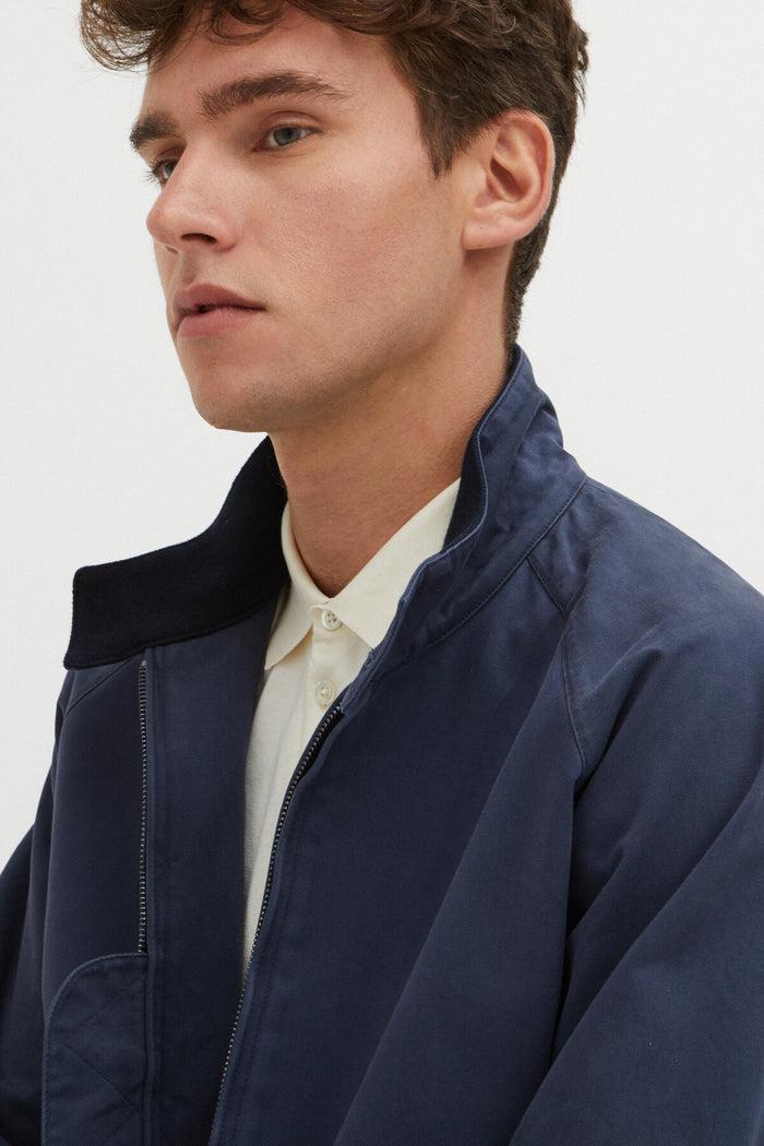 Baracuta G9 Gabardine Pocket Navy