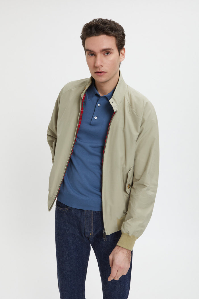 baracuta G9 Harrington Jacket Natural