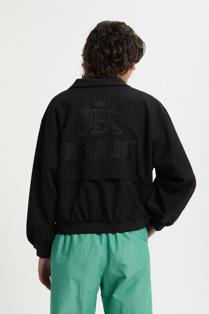 Baracuta G9 Logo Jacket Black