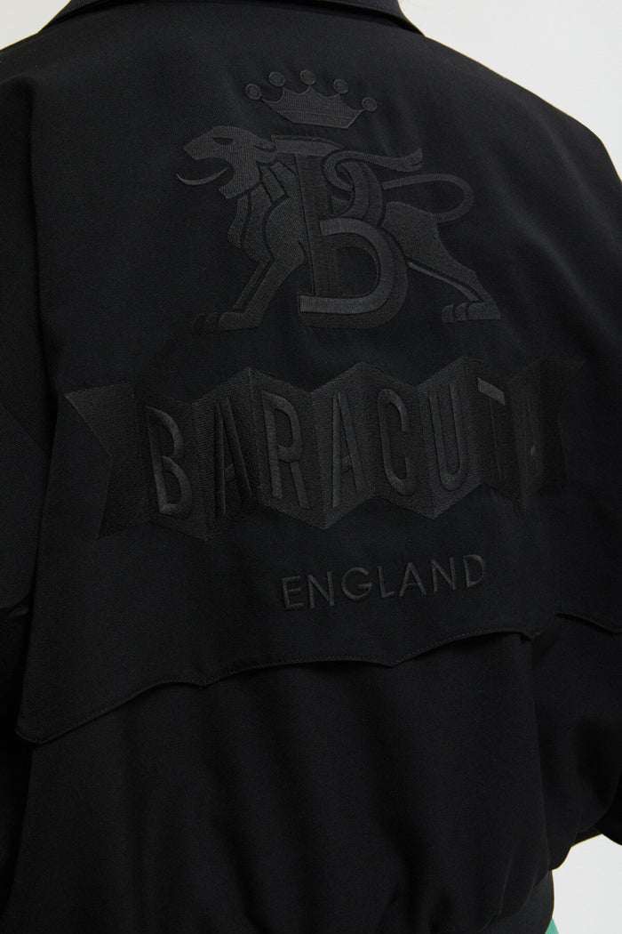 Baracuta G9 Logo Jacket Black
