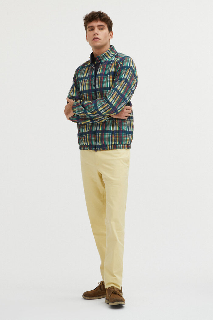 Baracuta G9 Madras Nylon Yellow Madras