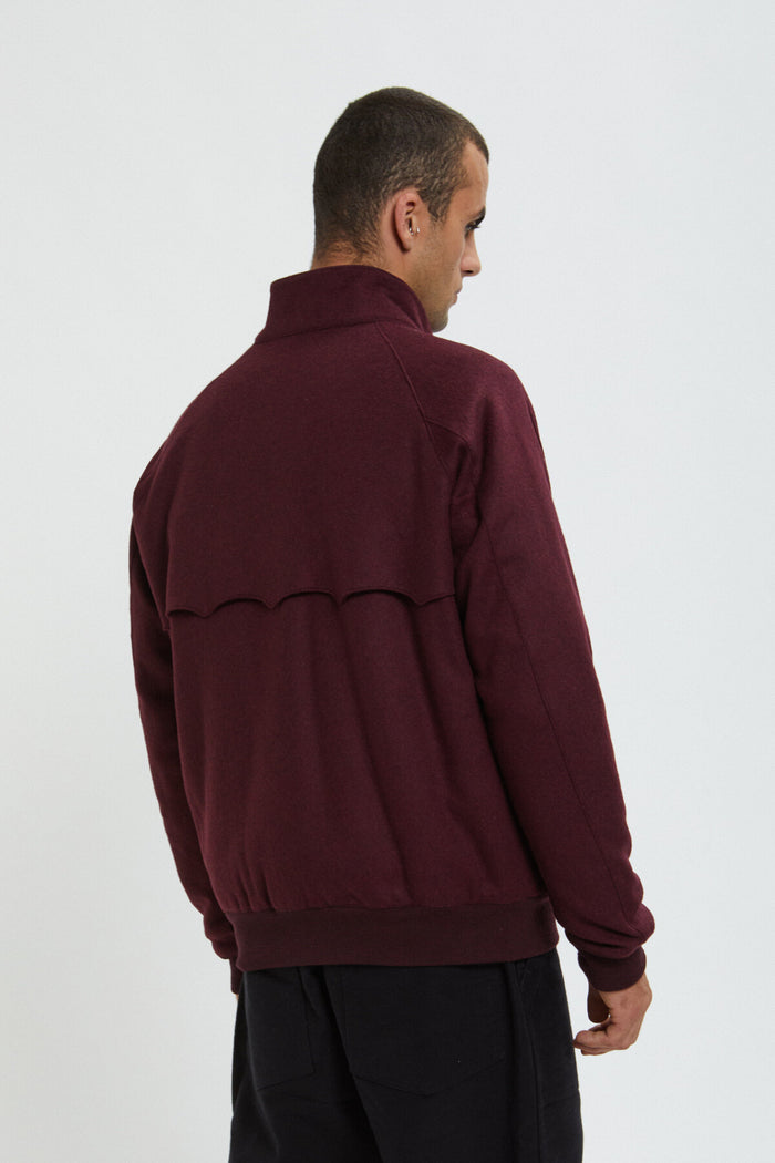 Baracuta G9 Melton Grape Wine