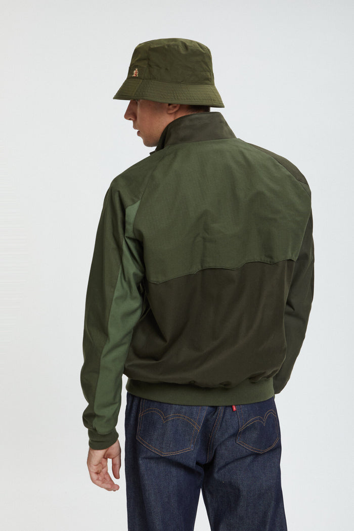 Baracuta G9 Patchwork Military Olive