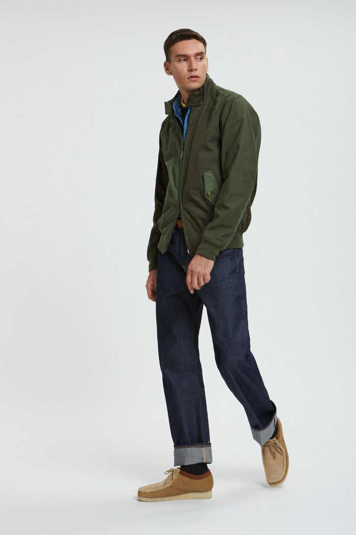 Baracuta G9 Patchwork Military Olive