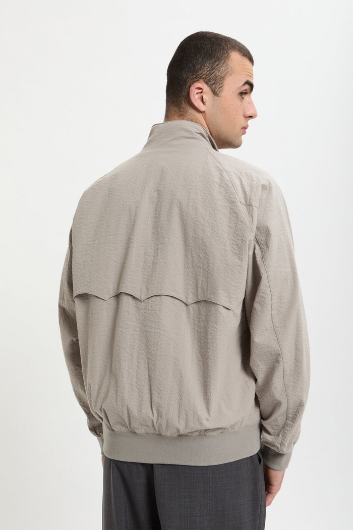 Baracuta G9 Seersucker Beige