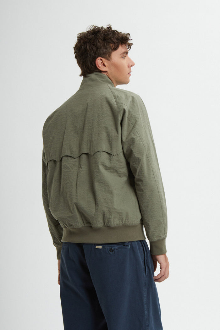 Baracuta G9 Seersucker Green