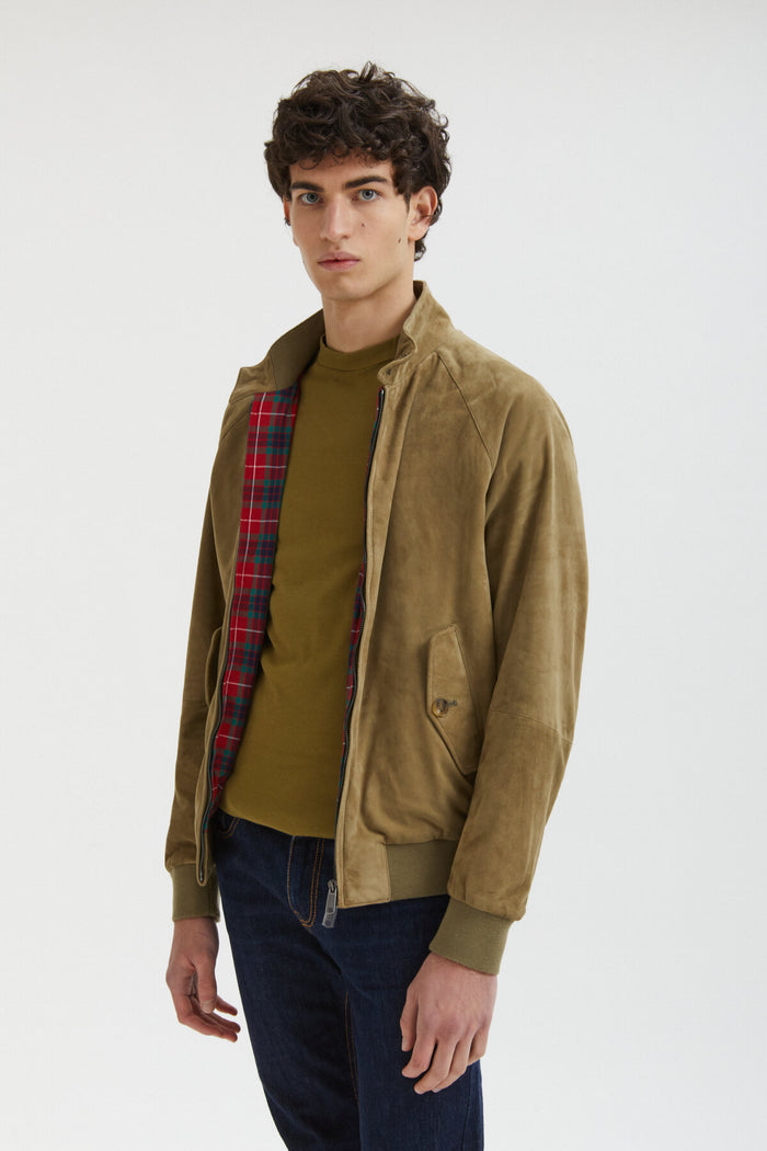 Baracuta G9 Suede Bark