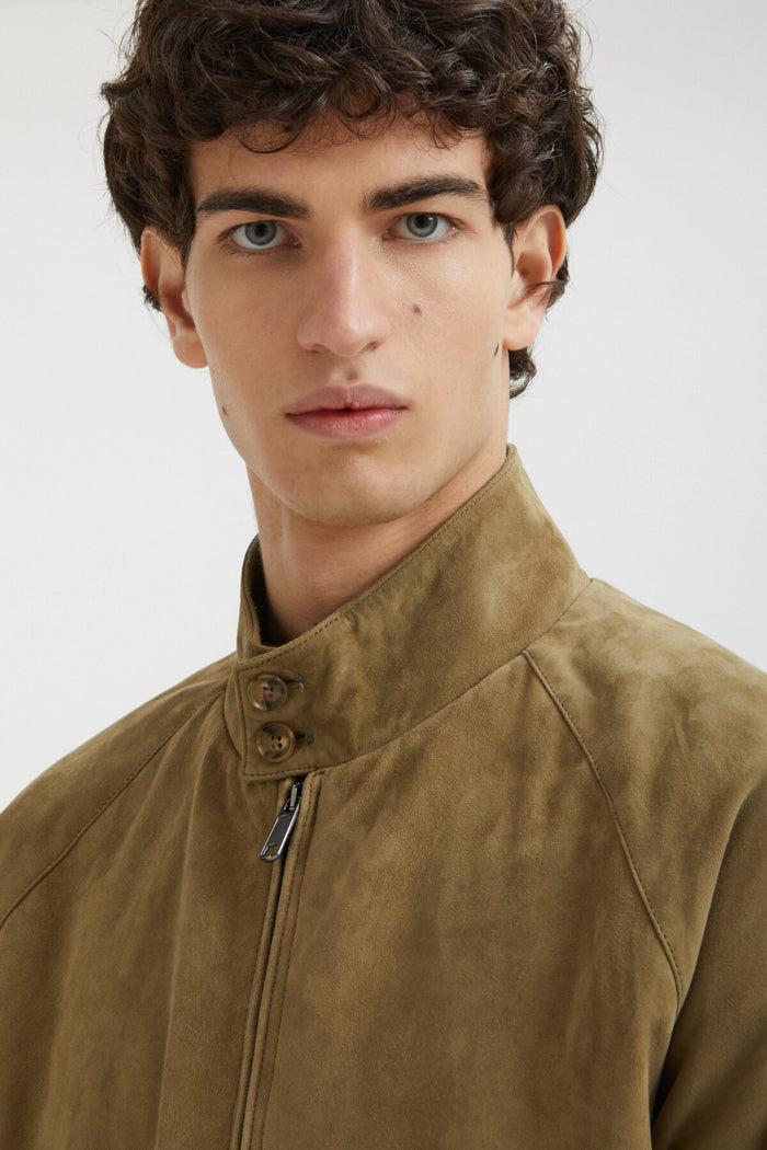 baracuta G9 Suede Bark