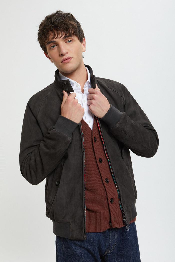 baracuta G9 Suede December sky