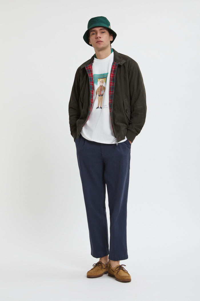 Baracuta G9 Suede Green