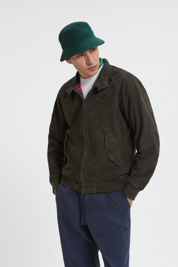 baracuta G9 Suede Green