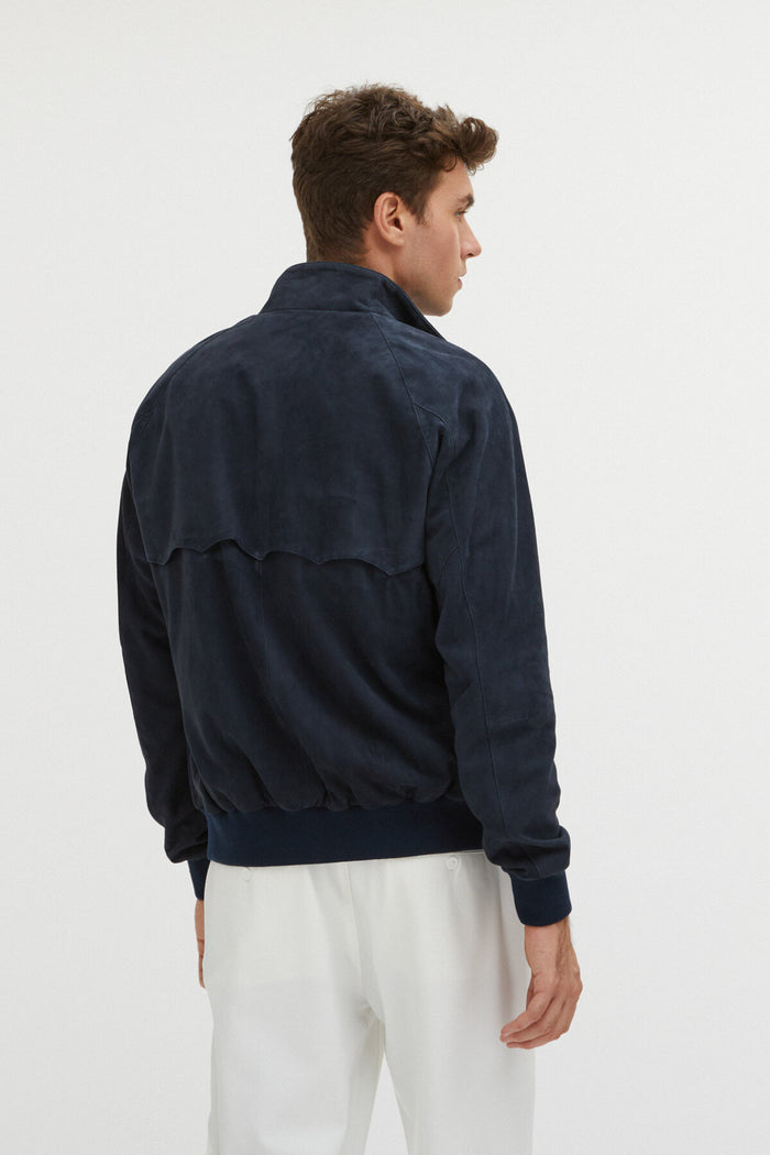 Baracuta G9 Suede Navy