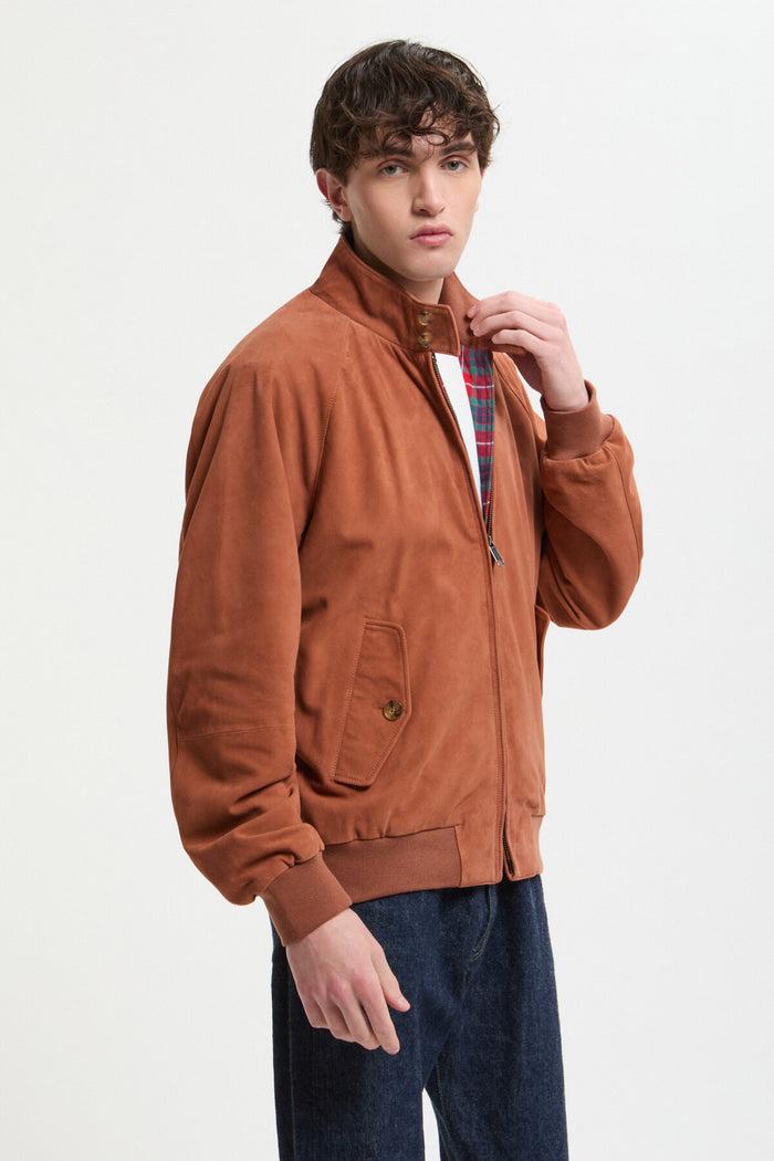 baracuta G9 Suede Onion