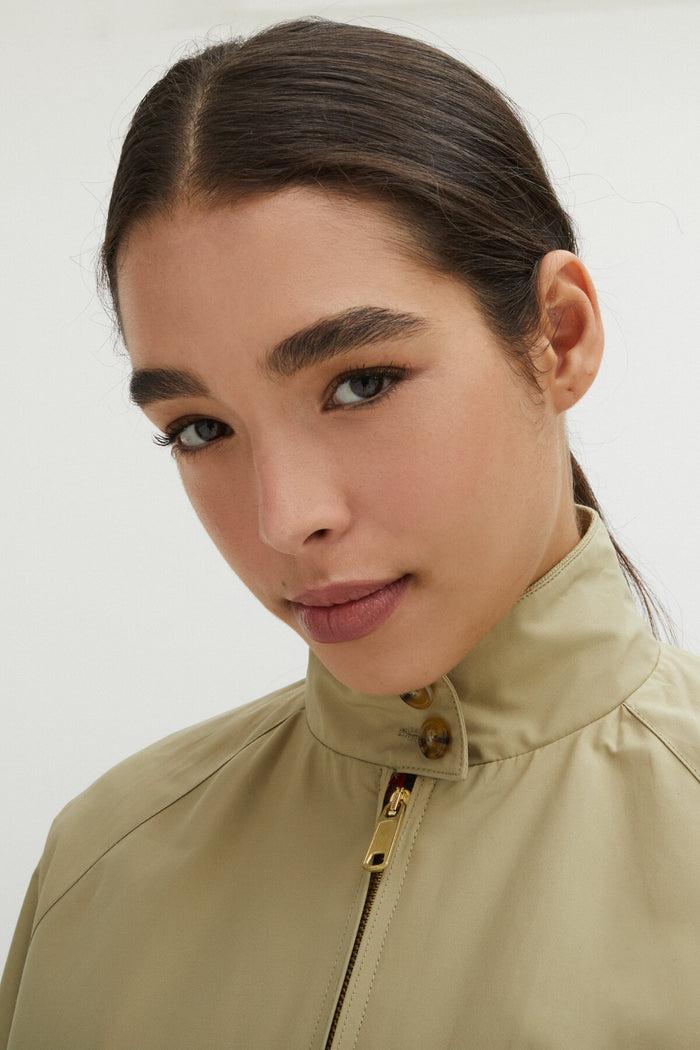 baracuta G9 Woman Cropped Natural